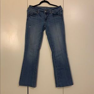 EUC American Eagle Stretch Slim Boot Sz 8R